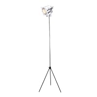 Adesso Spotlight Floor Lamp, Steel