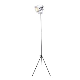 Adesso Spotlight Floor Lamp, Steel