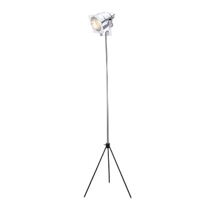 Adesso Spotlight Floor Lamp, Steel by Adesso