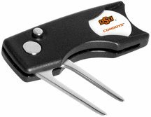 Oklahoma State Cowboys Spring Action Divot Tool With Golf Ball Marker Of 2)