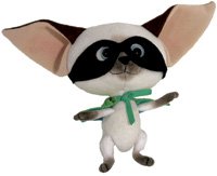 SKIPPYJON JONES 6 PLUSH DOLL Siamese Cat