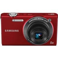 Samsung EC-SH100 Wi-Fi Digital Camera with 14.2 MP, 5x Optical Zoom and Touchscreen (Red)