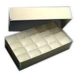 Adorama Archival 35mm Size # 400 Slide Storage Box with Divider Boxes, Holds 400 Slides, 11 1/4" x 6" x 2 1/2".