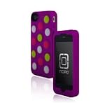 New Incipio Dotties For Iphone 4 Purple Lime White Neon Pink Innovative Unrivaled Anti Static