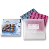 Mini madeleines : Cook'in Box 45 recettes + 40 moules en siliconepar Sandra Mahut