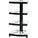 OmniMount Stellar Series Audio Stand in Black