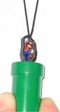 Nintendo Super Mario Bros. Pipe & Mario Charm Keychain