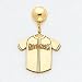 14K Washington Nationals Jersey Ball Post Earrings