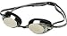 Speedo Vanquisher 2.0 Plus Mirrored Goggle, Black/Silver