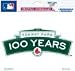 Boston Red Sox Fenway Park 100 Years 5x6 Cling Decal