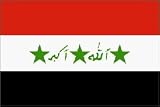 Iraq Flag Polyester 3 ft. x 5 ft.