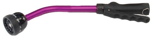 Dramm 13866 Kaleidoscope Rain Wand 16-Inch Length with Touch-N-Flow Valve, Berry