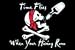 Times Flies When You?re Having Rum Flag 7.5 x 5cm Fridge Magnet