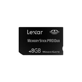 Lexar Media 8GB Platinum II Memory Stick PRO Duo Card - 8 GB (Catalog Category: MEMORY- MEMORY STICK)