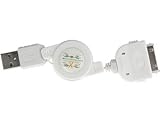 Apple iPod / iPhone USB Data Cable Retractable Sync