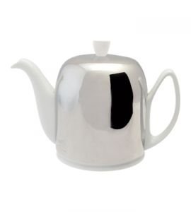 Salam White 6 Cup Teapot by Guy Degrenne
