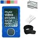 Microsoft Zune Kroo Silicone Skin for Microsoft Zune 80gb + Stand + Removable Beltclip + Universal Armband + Universal Screen Protector Kit (Many Color Available).