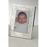 Heirloom quality fine sterling silver birth record by 