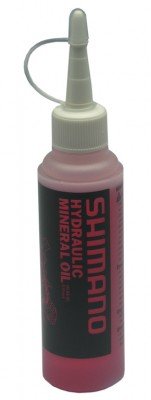 Mineralöl 50 ml. m. Entlüftungsschlauch für Shimano Sch