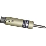 Shure A85F XLR-Female Lo-Z to Hi-Z 1/4Male Transformer