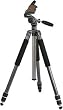 Soligor PT-180 Professionel mit 1/4 Stativgewinde mit 3-Wege-Panoramakopf variabel mit allen g�ngigen Camcorder + Kameras mit 1/4 Zoll Stativgewinde (passend z. B. zu Kameras Canon EOS 500D / EOS 7D / EOS 5D / EOS 1000D / EOS 450D / EOS 7D / EOS 50D, Nikon D90 / D5000 / D700 / D300 / D3000, Panasonic Lumix GH1 / G1, Pentax K-x, Olympus E-620, sowie Camcorder Canon Legria HF200 / HFS100 / HG20 / FS20, Sony HDR-XR520 / CX105 / TG7 / XR500 / HD1000 / CX505 / SX30, Panasonic HDC-TM350 / SD20 / SD10 / SD300 / HS300 / HS20, JVC GZ-MS120 / HM200, Toshiba Camileo S10 / H20