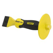 Stanley 16-333 1-3/4-Inch X 8-1/2-Inch FatMax Masons Chisel with Bi-Material Hand Guard