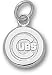 Chicago Cubs Sterling Silver C Cubs Logo 3/8 Charm