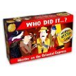 Who Did It? Murder Mystery Board Game