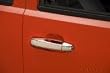 Chrome Trim Door Handle Covers Fits 2008 thru2010 Ford Super Duty with Passenger Keyhole (2 Door) with passenger keyhole