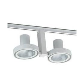 Juno Lighting T832WH Trac-Master Duo Open Back Line Voltage PAR30 Lampholder, White by Juno