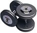 Troy Gray Pro Style Dumbbells w/ Chrome Caps 55 – 75 lb. Set