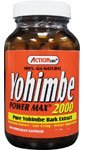 Action Labs - Yohimbe Power Max, 2000 mg, 100 capsules