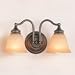 Murray Feiss Corinthian Bronze Bristol Bathroom & Vanity 2 Bulbs