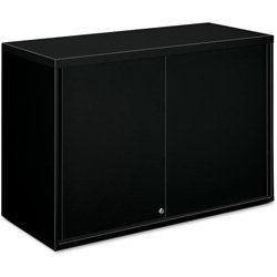 HON 9319P 42-Inch by 18-Inch Overfile Storage Cabinet for Lateral File, Black On Sale