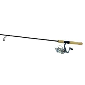 Quantum Optix Spinning Combo Optix Reel with 6'0-Inch Medium 2 Piece Rod