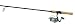 Quantum Optix Spinning Combo Optix Reel with 6'0-Inch Medium 2 Piece Rod