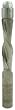 Woodhaven 21435 Solid Carbide 1/2" Flush Trim Spiral Down-Cut Bit