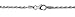 Genuine Solid Sterling Silver Rope Chain Necklace.925 Diamond-Cut, Imported from Italy, 2 mm Width