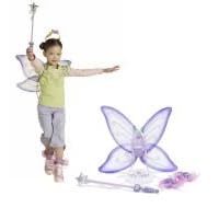 fancy fairy dress up set with sound and wings by Cranium