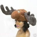 Crazy Moose Novelty Costume Hat