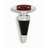 Laguiole Deluxe Cone-Type Bottle Stopper , Stainless Steel with Wood Handle