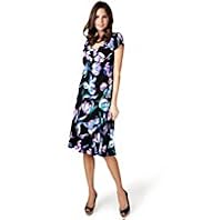 Per Una Floral Fit & Flare Skater Dress