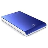 Seagate ST903203FBA2E1-RK FreeAgent Go 320 GB USB 2.0 Portable External Hard Drive (Blue)