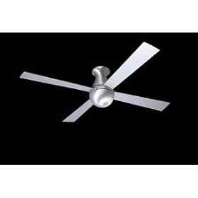 Modern Fan BAL-HUG-BA 52" Ball Contemporary Energy Star DAMP Outdoor Flush Aluminum Ceiling Fan