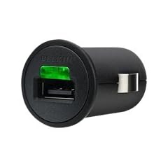 Belkin Micro Universal KFZ-Ladeger�t (USB, 12V, 1000 mA) inkl. Ladekabel f�r iPod/iPhone