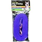 10 foot Cotton Web Lead, Blue