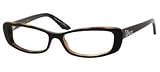 Christian Dior 3208 Eyeglasses Color OUVP Black Dark Tortoise Black