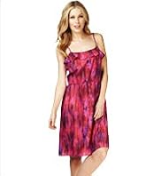 Pixel Blurred Print Dress