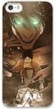 ZAE Made Phone Case with Free Screen Protector [Tempered Glass] Eren Yeager Attack On Titan Cover White Case for iPhone 5 5S SE BBF-57692