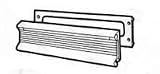 28795 13 BR/BRASS MAIL DROP - MD BUILDING PRODUCTS INC